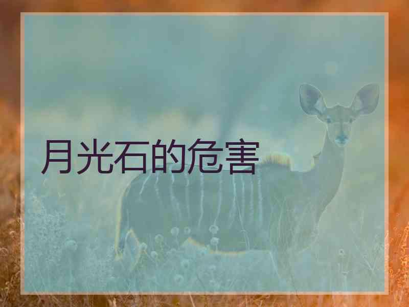 月光石的危害