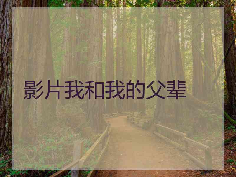 影片我和我的父辈