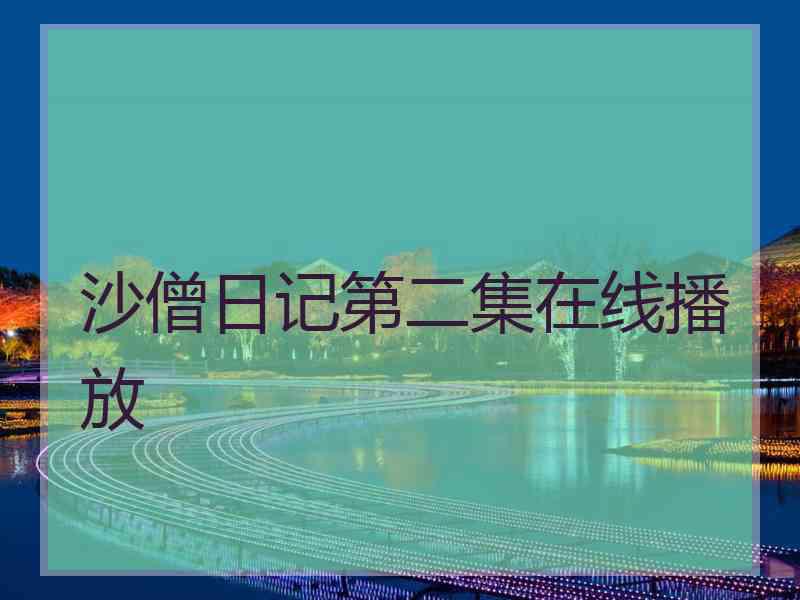 沙僧日记第二集在线播放
