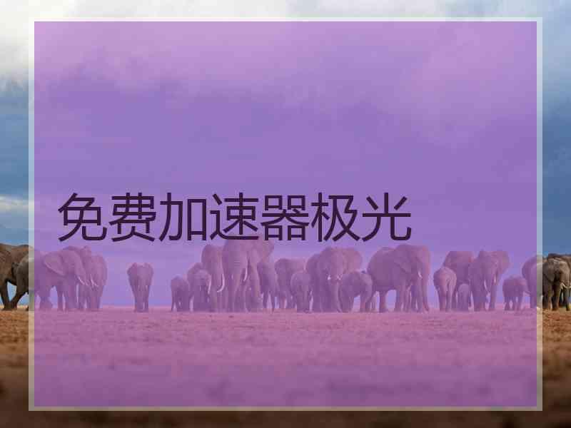 免费加速器极光