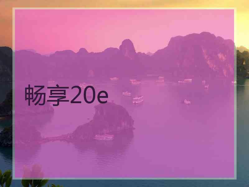 畅享20e