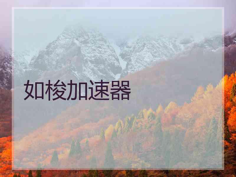 如梭加速器