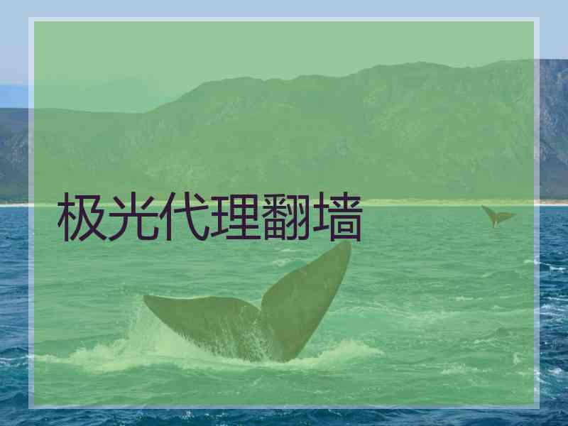 极光代理翻墙