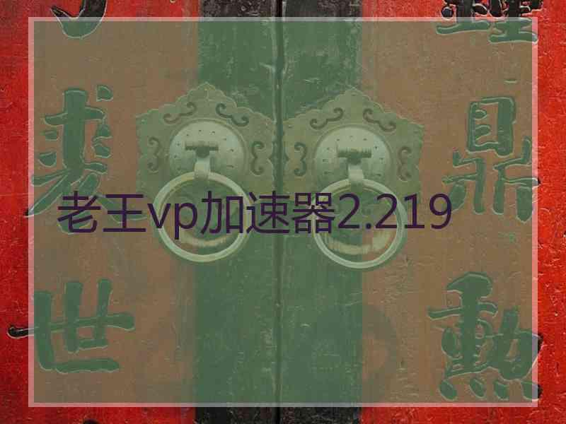 老王vp加速器2.219