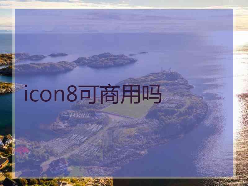 icon8可商用吗