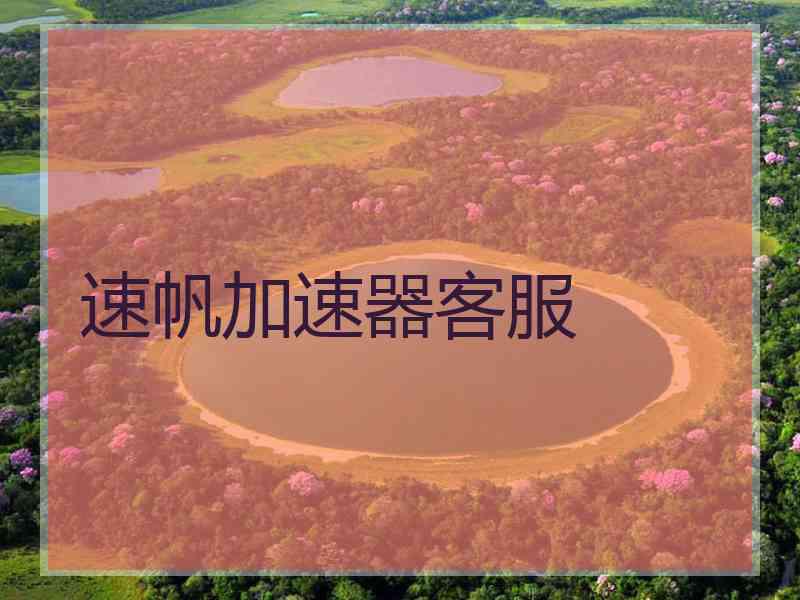 速帆加速器客服