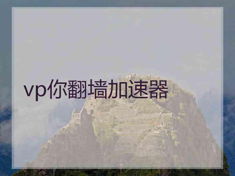vp你翻墙加速器