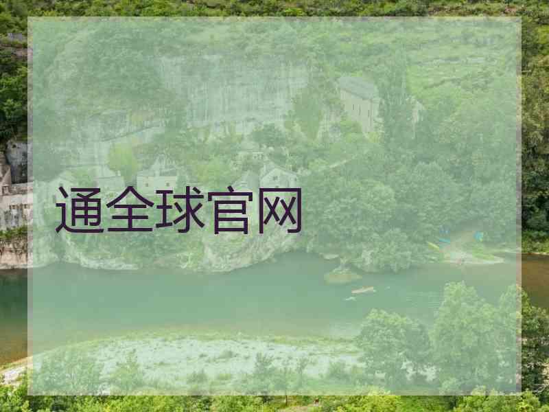 通全球官网