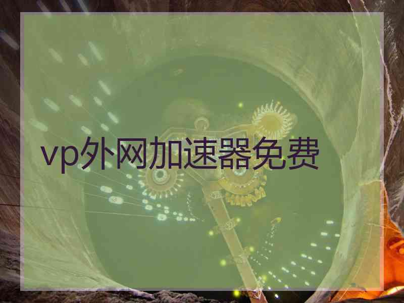 vp外网加速器免费