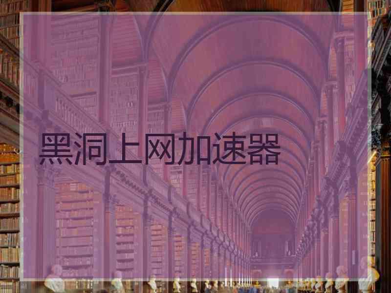 黑洞上网加速器