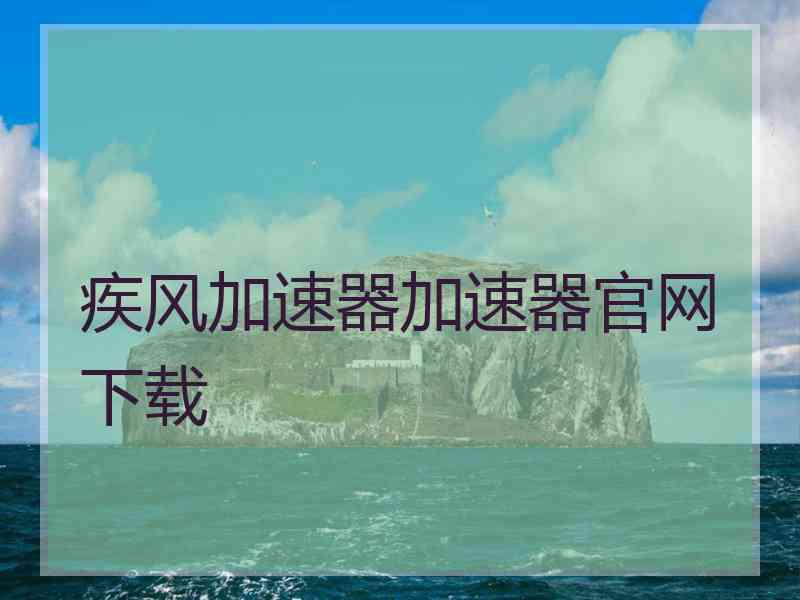 疾风加速器加速器官网下载