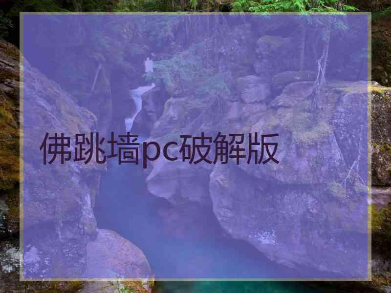 佛跳墙pc破解版