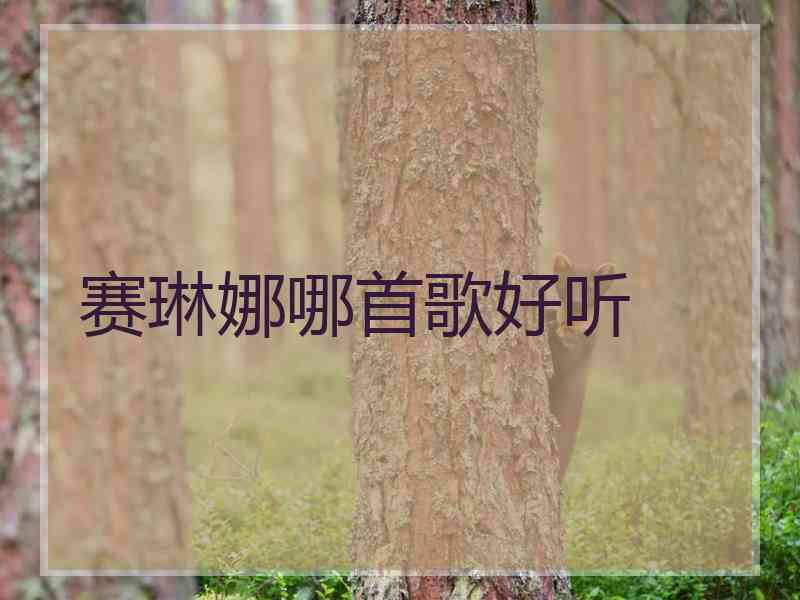 赛琳娜哪首歌好听