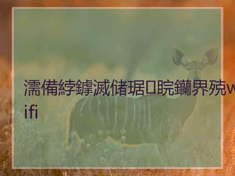 濡備綍鎼滅储琚睆钄界殑wifi