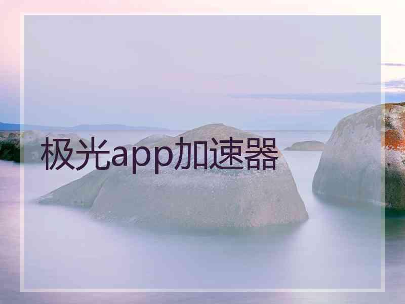 极光app加速器