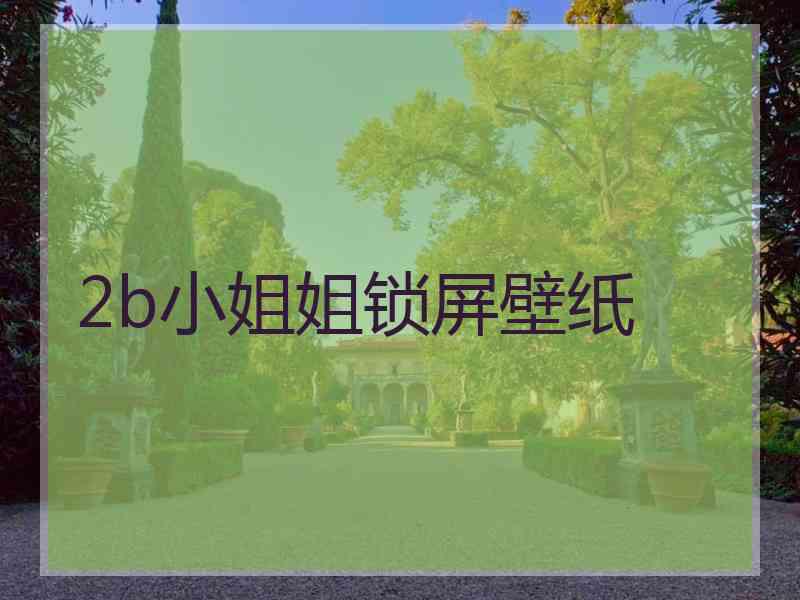 2b小姐姐锁屏壁纸