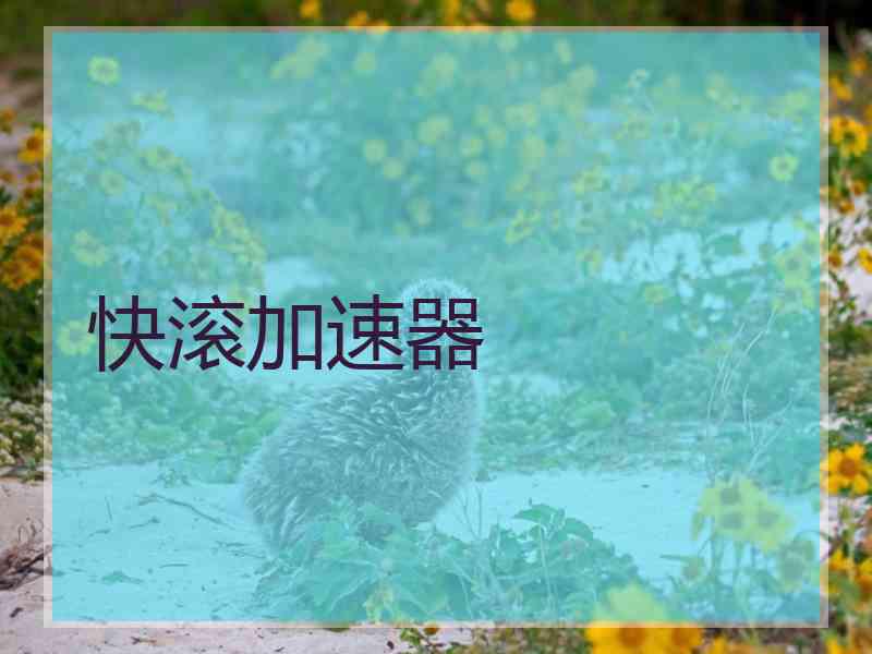快滚加速器