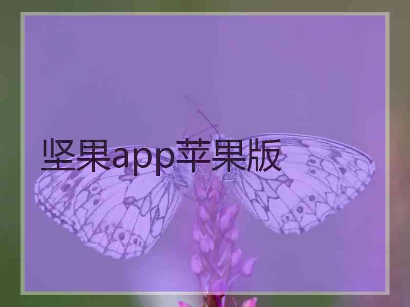 坚果app苹果版