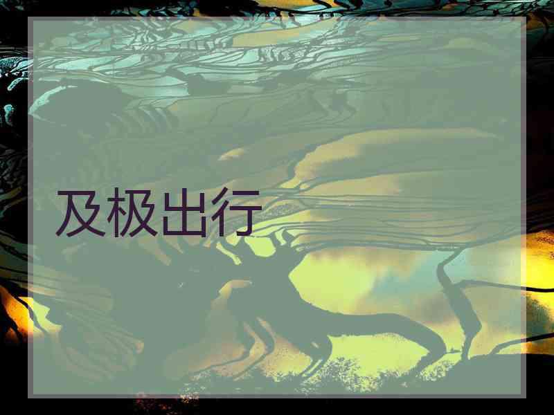 及极出行
