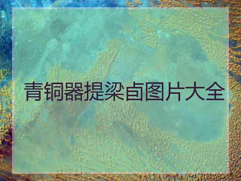 青铜器提梁卣图片大全