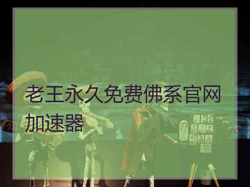 老王永久免费佛系官网加速器
