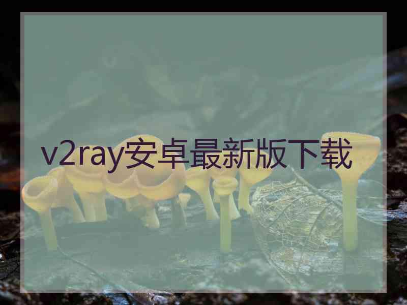 v2ray安卓最新版下载