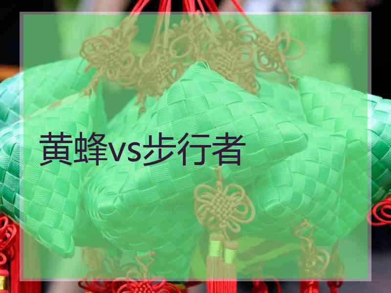 黄蜂vs步行者
