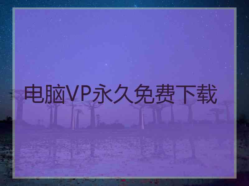 电脑VP永久免费下载