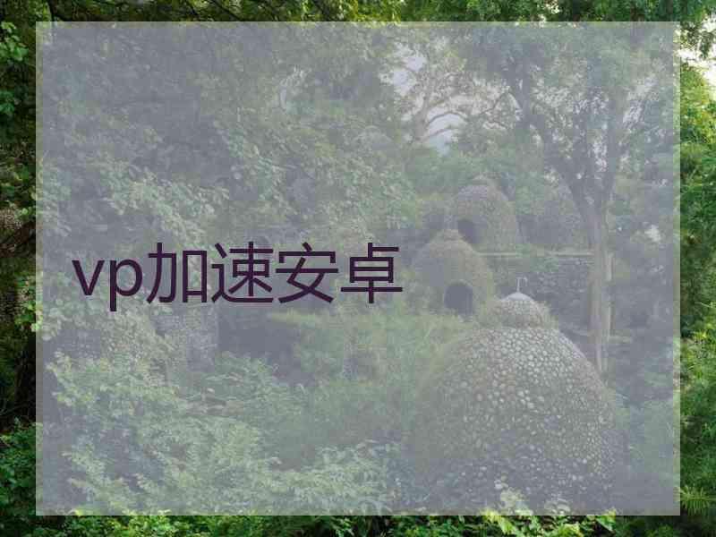 vp加速安卓
