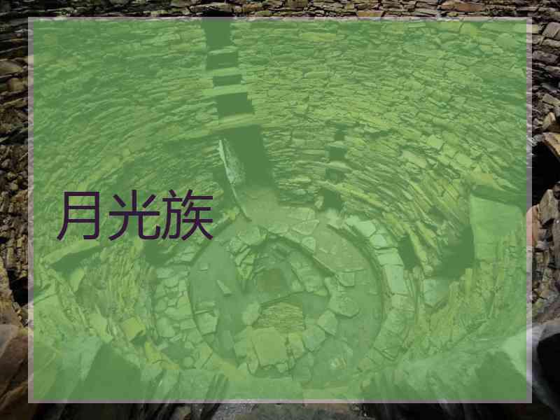月光族