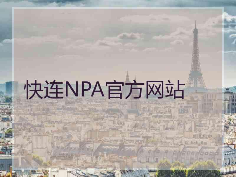 快连NPA官方网站