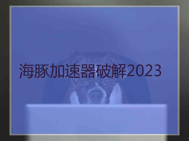 海豚加速器破解2023