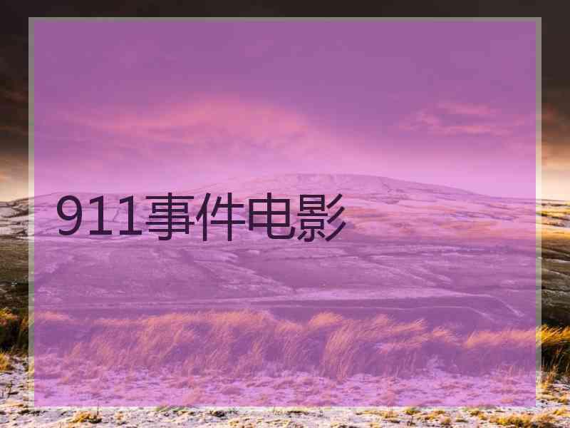 911事件电影