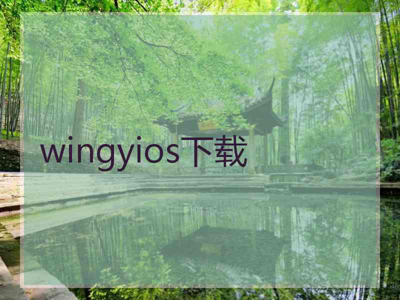 wingyios下载