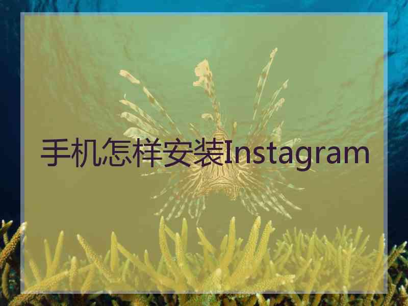 手机怎样安装Instagram