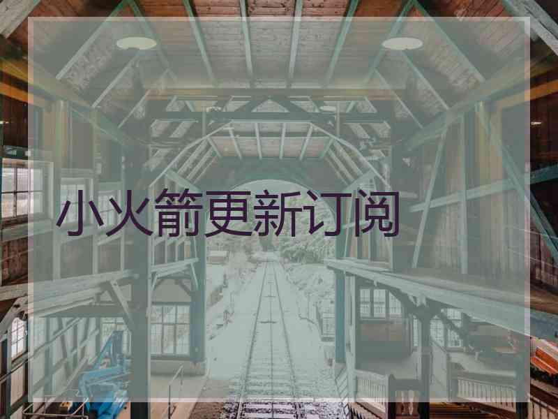 小火箭更新订阅