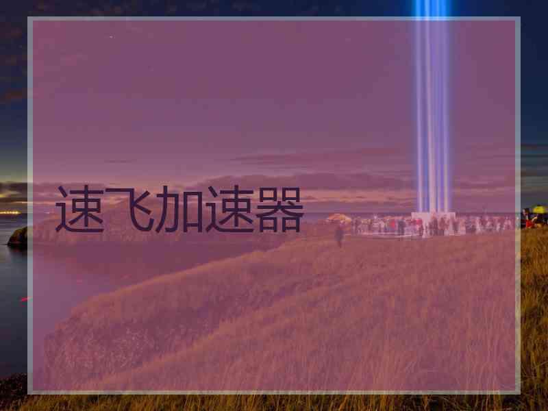 速飞加速器