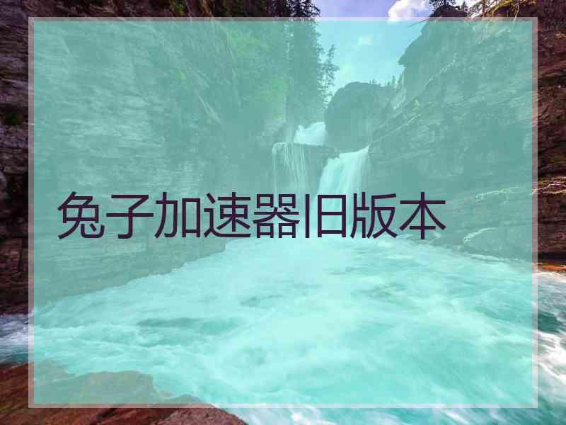 兔子加速器旧版本