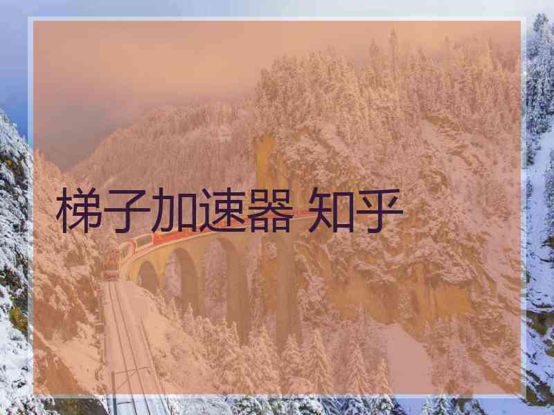 梯子加速器 知乎