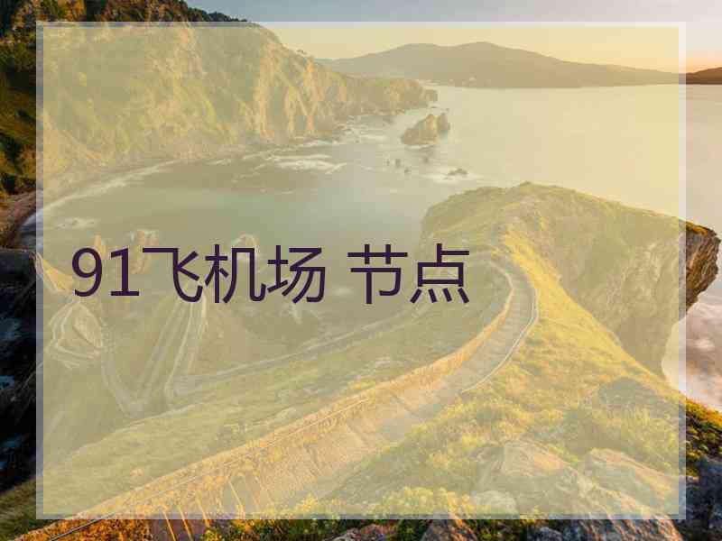 91飞机场 节点