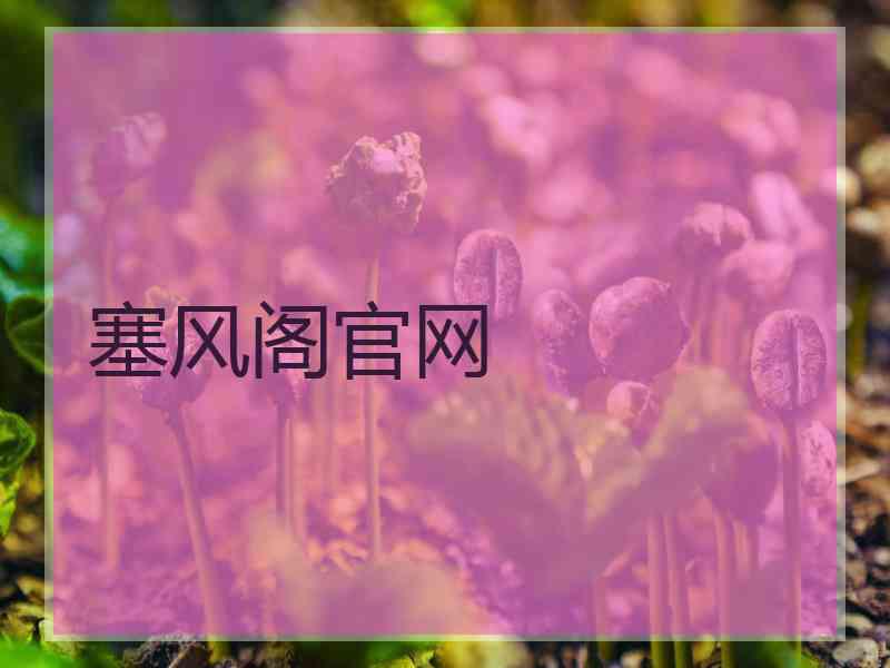 塞风阁官网