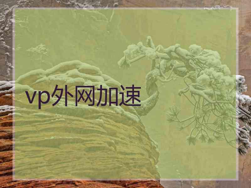vp外网加速