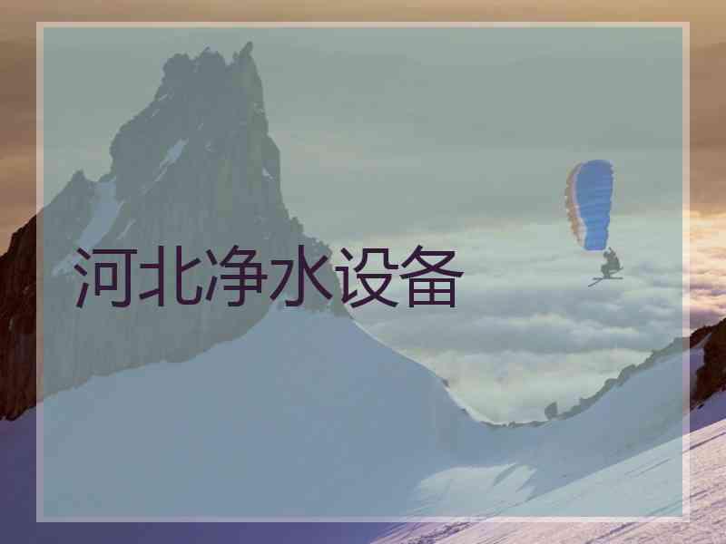 河北净水设备