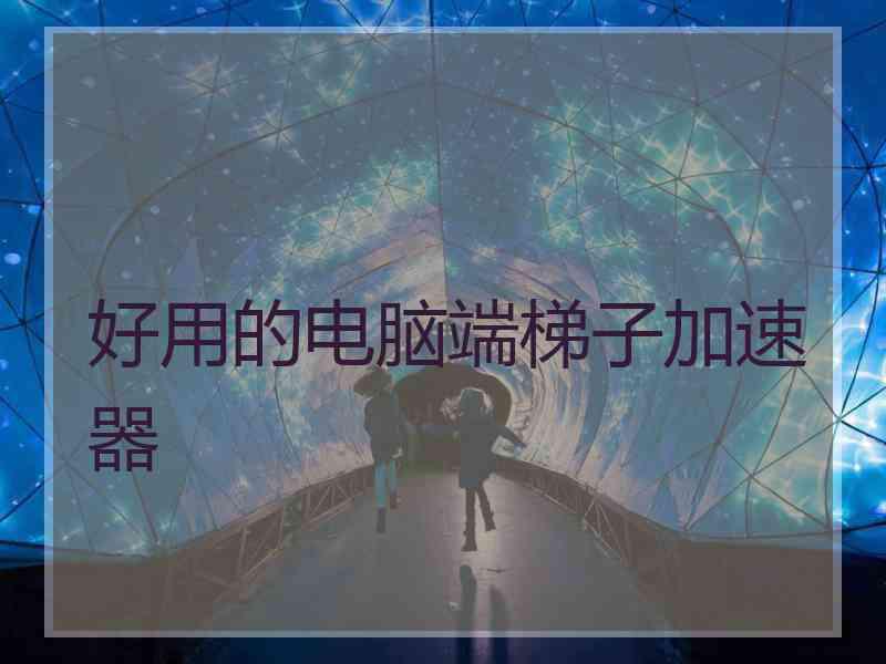 好用的电脑端梯子加速器