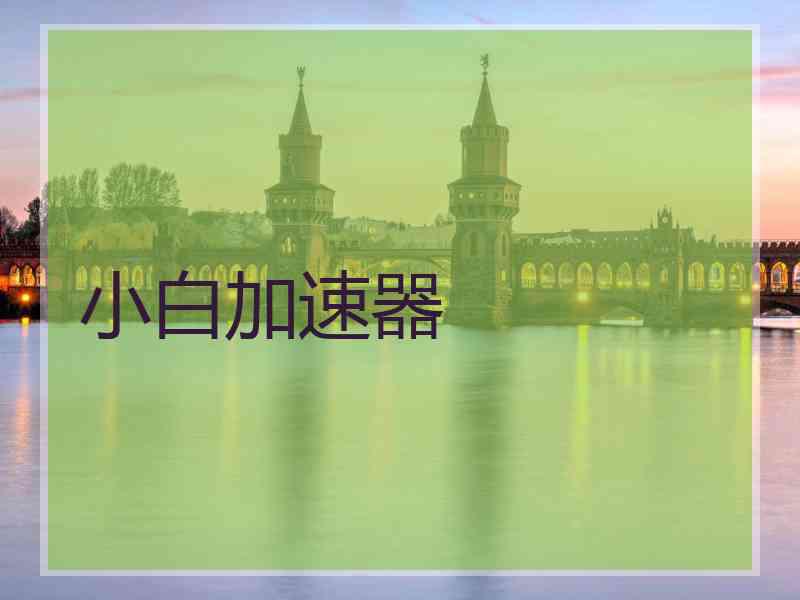 小白加速器