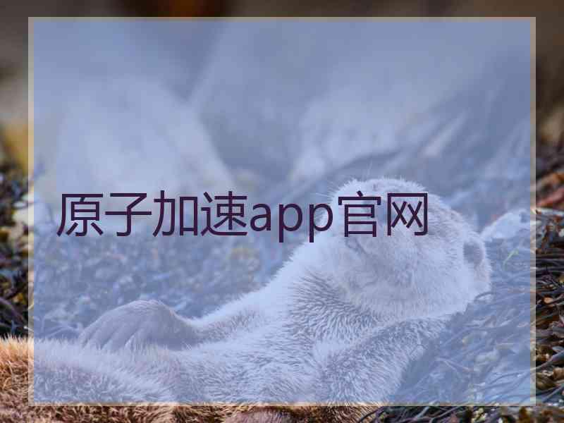 原子加速app官网
