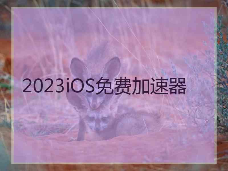 2023iOS免费加速器