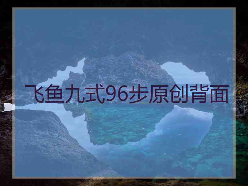 飞鱼九式96步原创背面