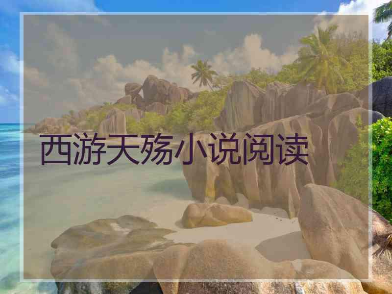 西游天殇小说阅读