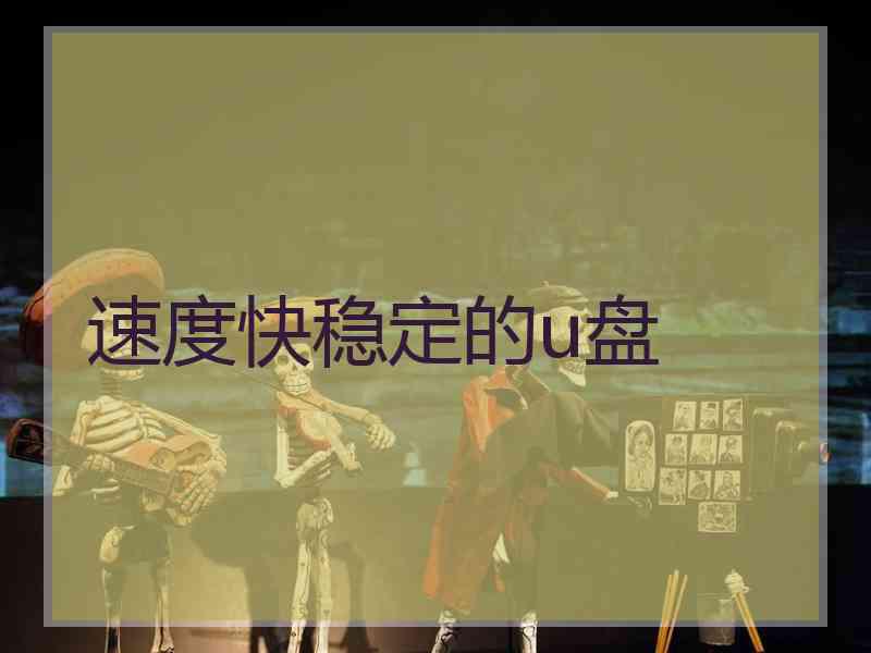 速度快稳定的u盘